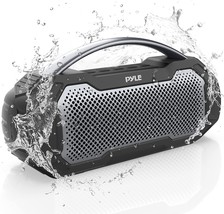 Pyle Portable Wireless Bluetooth Loud Streaming Speaker w/Deep Bass Hands-Free - £70.32 GBP