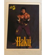 Haku Trading Card 1990 WWF WWE wrestling Classics #88 - $1.98