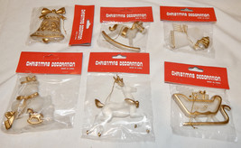 Vintage Frosted Glass Ornaments 3 1/2&quot; x 3&quot; 6 each NIB Rare Snowman Bell... - €16,61 EUR