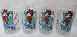 4 Vtg Minnie Mouse Disney Anchor Hocking Juice Glass - £19.54 GBP