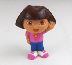 2005 Mattel Viacom Dora The Explorer  Pink Floral Shirt 2.25&quot; Action Figure - $4.84