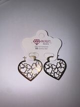 Margo women earrings -stainless steel - HEARTS - $20.00