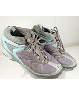 Columbia Women&#39;s Tech Lite Shoes Sneakers Size 9 Gray Blue Hiking Trail ... - £18.82 GBP