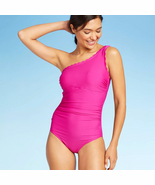 Kona Sol™ ~ Women&#39;s XS ~ Solid Pink/AFB649 ~ Strappy ~ One Piece Swimsuit - $35.80 CAD