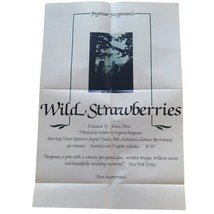 WILD STRAWBERRIES Movie Poster 17x22 Rare  - £41.11 GBP