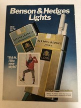 1979 Benson &amp; Hedges Cigarettes Vintage Print Ad pa8 - $8.90