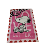 Peanuts Snoopy BE MY VALENTINE Yard Banner Pink White Red Hearts FEB 14 ... - $369.71 MXN