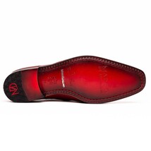 Men's Shoes caiman and lizard dress derby Merida Red image 5
