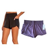 Marika Women&#39;s Running Workout Athletic Lydia Shorts w/Pockets Sz XL Bla... - £12.68 GBP