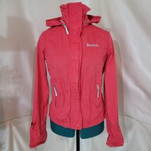 Bench Pink Zip Up Lightweight Jacket - Size Medium - £27.24 GBP
