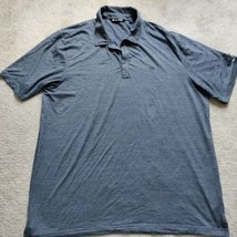 Travis Mathew Polo Men&#39;s 3XL Dark Navy Blue To Light Black In Color XXXL - $17.82
