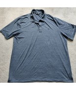 Travis Mathew Polo Men&#39;s 3XL Dark Navy Blue To Light Black In Color XXXL - $17.82