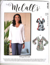 McCall&#39;s M7357 Misses 6 to 14 Loose Fitting Tops and Tunics Sewing Pattern - £11.61 GBP