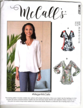 McCall&#39;s M7357 Misses 6 to 14 Loose Fitting Tops and Tunics Sewing Pattern - £11.12 GBP