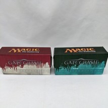 Set Of (2) Magic The Gathering Gatecrash Paper Deckboxes Boros And Simic - £15.07 GBP