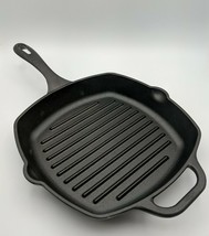 Victoria SKL-210 Cast Iron Skillet. Frying Pan with Long Handle, 10&quot;, Black - £11.23 GBP