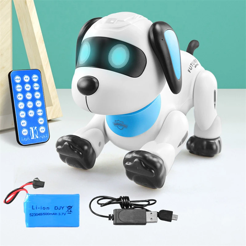 K21 Electronic Robot Dog Intelligent Remote Voice Control Programming Stunt Dog - £39.72 GBP