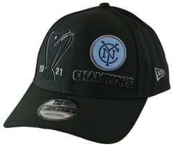 New York City FC New Era 9FORTY 2021 MLS Cup Soccer Champions Adjustable Hat - $22.75