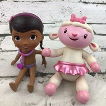 Doc Mcstuffins Figures Doc &amp; Lambie Large No Clothes - $5.93