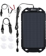 Car Battery Trickle Charger Maintainer 12Volt 8W Solar Panel Power Charg... - $92.93