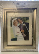 11x14 Picture Frame Metallic Finish W/ White  Matted To 8x10 Photo / Image New - £13.44 GBP