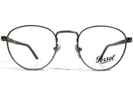 Persol 2379-V 997 Eyeglasses Frames Brown Grey Round Full Rim 47-20-140 - £92.01 GBP