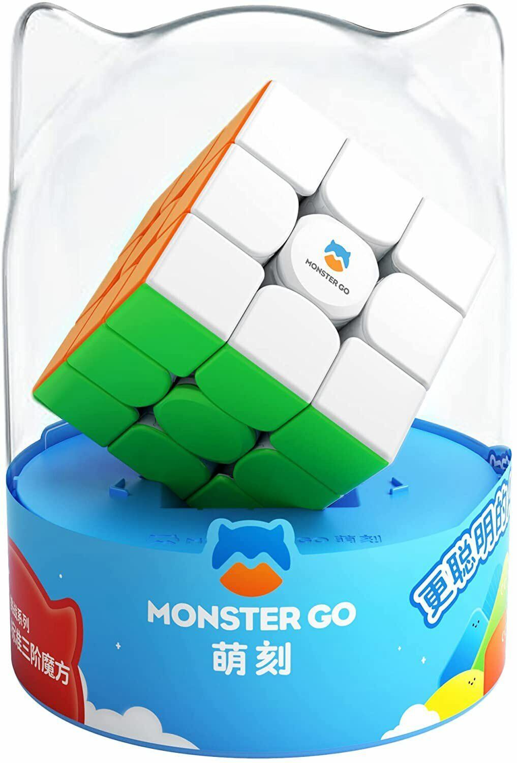 Monster Go Magnetic Speed Cube 3X3X3 Magic Cube Mg3 Learning Series Puzzle Toy - $31.99