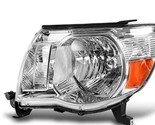 DWVO Fits 2005-2011 Toyota Tacoma LH Driver Headlight Assembly w Chrome ... - $35.97