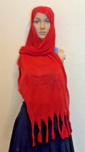 Bright Red Scarf/Shawl - $14.12