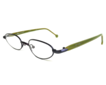 Vintage la Eyeworks Eyeglasses Frames RAY 538 Green Purple Round 45-20-125 - $74.22