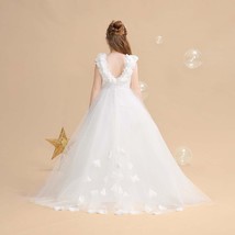 Girls High Quality First communion Ball Gown Princess Junior Bridesmaid ... - £102.03 GBP