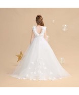Girls High Quality First communion Ball Gown Princess Junior Bridesmaid ... - £104.31 GBP