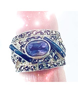 Haunted Ring KING SOLOMON GOLDEN POWERS Female GENIE VESSEL MAGICK Djinn... - $65.33