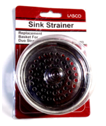 Sink Strainer Basket -Lasco MPN - 03-1303- Chrome Plated - $206.29 MXN