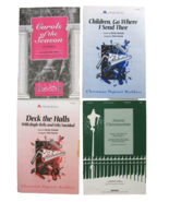 Sheet Music Christmas Theme Lot Of 4 Different Choral Music Books Prism ... - $4.50