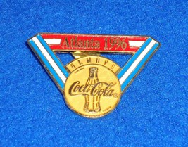 Cool Atlanta 1996 Olympics COCA-COLA Soft Drink Pin *Great Olympics Trading Pin* - £6.23 GBP