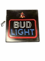 Bud Light Beer Electric Light Up Sign 18x18x5 - £37.27 GBP
