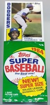 LARGE 1984 Topps Super Size MLB Baseball Picture Card Pack - Pedro Guerrero - £3.88 GBP