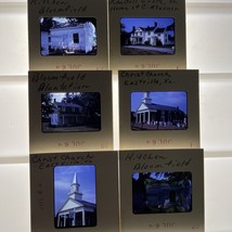 35mm Slides Lot Bloomfield Plantation Christ Church Eastville Virginia 1964 - $149.11 MXN
