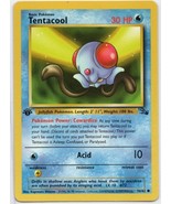 Pokemon TCG Tentacool Card 1st Edition 1999 56/62 - $9.99
