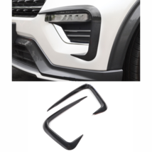 For Ford Explorer 2020-2021 Carbon Fiber Front Fog Light Lamp Frame Cove... - $85.13