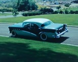 Buick Century at Manila Cemetery 1957 Red Border Kodachrome 35mm Slide C... - £8.66 GBP