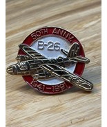 Vintage US Air Force B-26 Airplane 50th Anniversary 1941-1991 Lapel Pin ... - $24.75