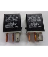 2 PC. USA SELLER TOYOTA RELAY 90084-98031 DENSO TESTED 1 YEAR WARRANTY - $11.97