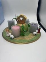 2005 Hallmark Keepsake Advent Candleholder Set  With Candles Christmas - £20.65 GBP