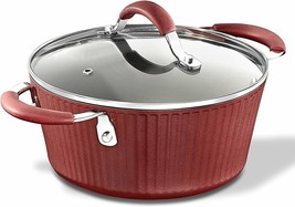 Cooking Pot With Lid - Non-Stick High-Qualified Kitchen Cookware,... - £58.60 GBP