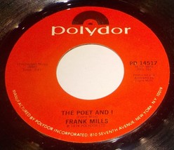 Frank Mills 45 Music Box Dancer / The Poet And I NM C3 - $3.95