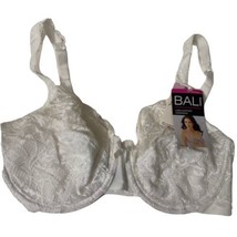 Bali sz 36D Lined Support Underwire Bra 6543 White   - £17.11 GBP