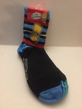 NEW Men&#39;s The Simpsons Bart * Homer Crew Socks - Shoe Size 6-12 - $12.30