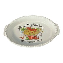 Vintage CL Made in Italy Ceramic Spaghetti Dish – “Gli Spaghetti” Recipe - $25.00
